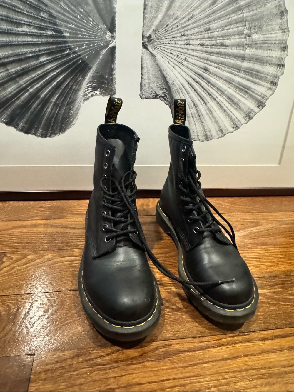 Dr Martens combat boots